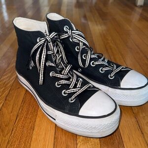 Classic High-Top Canvas Converse - Black/White